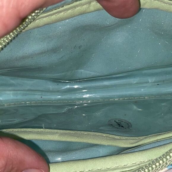 Longaberger Wristlet Zippered Long Wallet Multicolor Purse - Picture 8 of 12